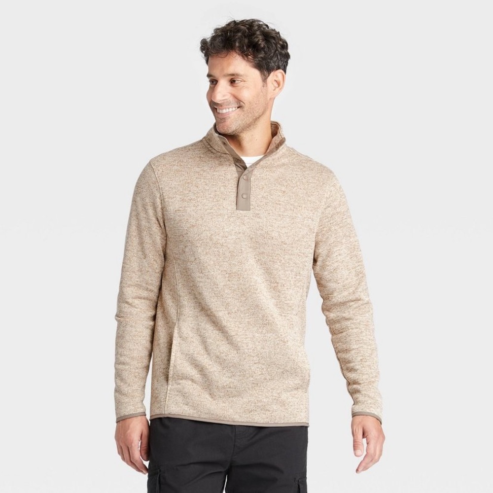 Goodfellow & Co. Quarter 1/4 Snap Sweatshirt NWOT